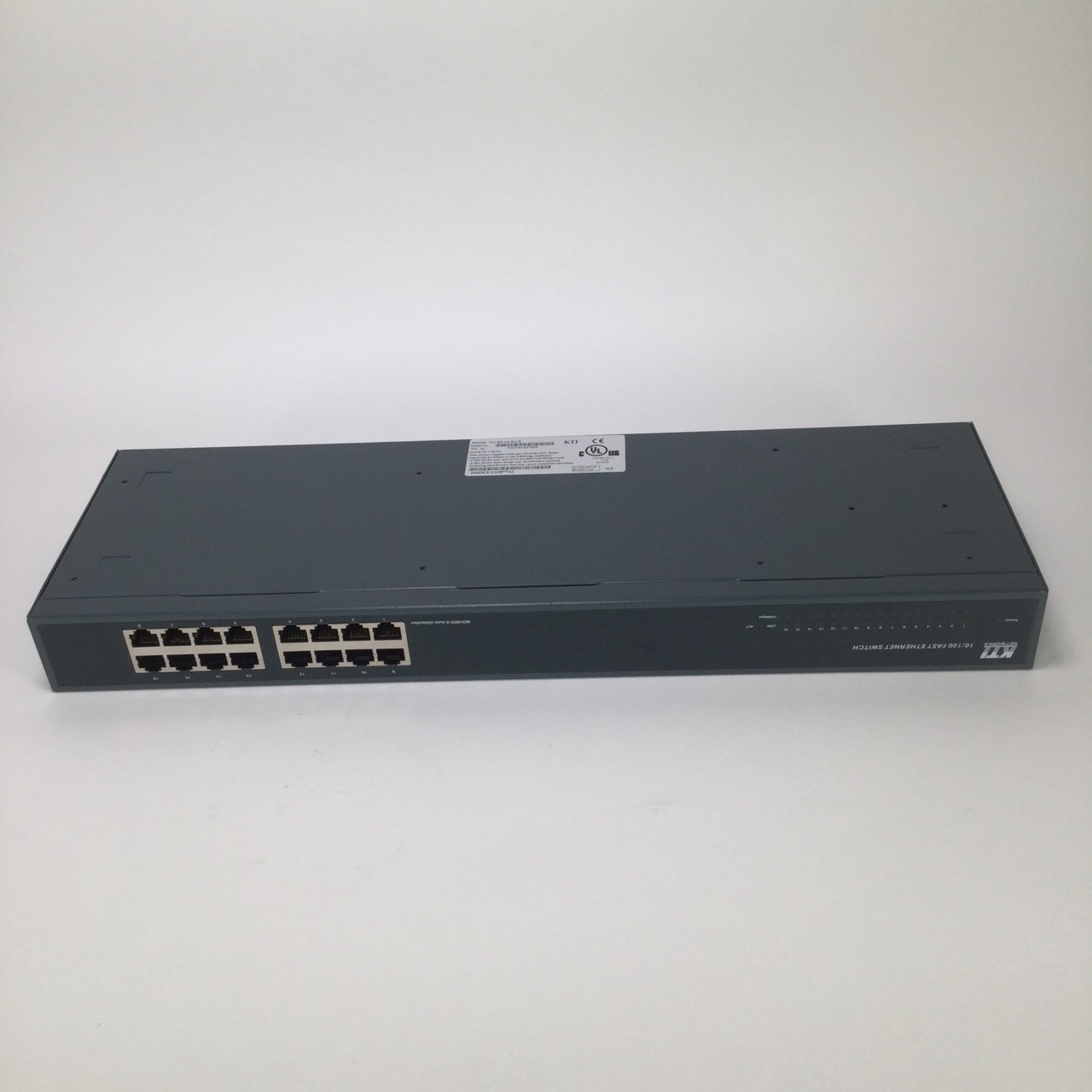 Kti KS-116 rev B workgroup switch Schalter 16 port 10/100Mbps NEW NFP