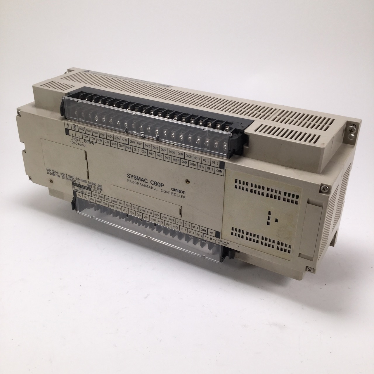 Omron C60P-CDS1-A Programmable Controller Used UMP