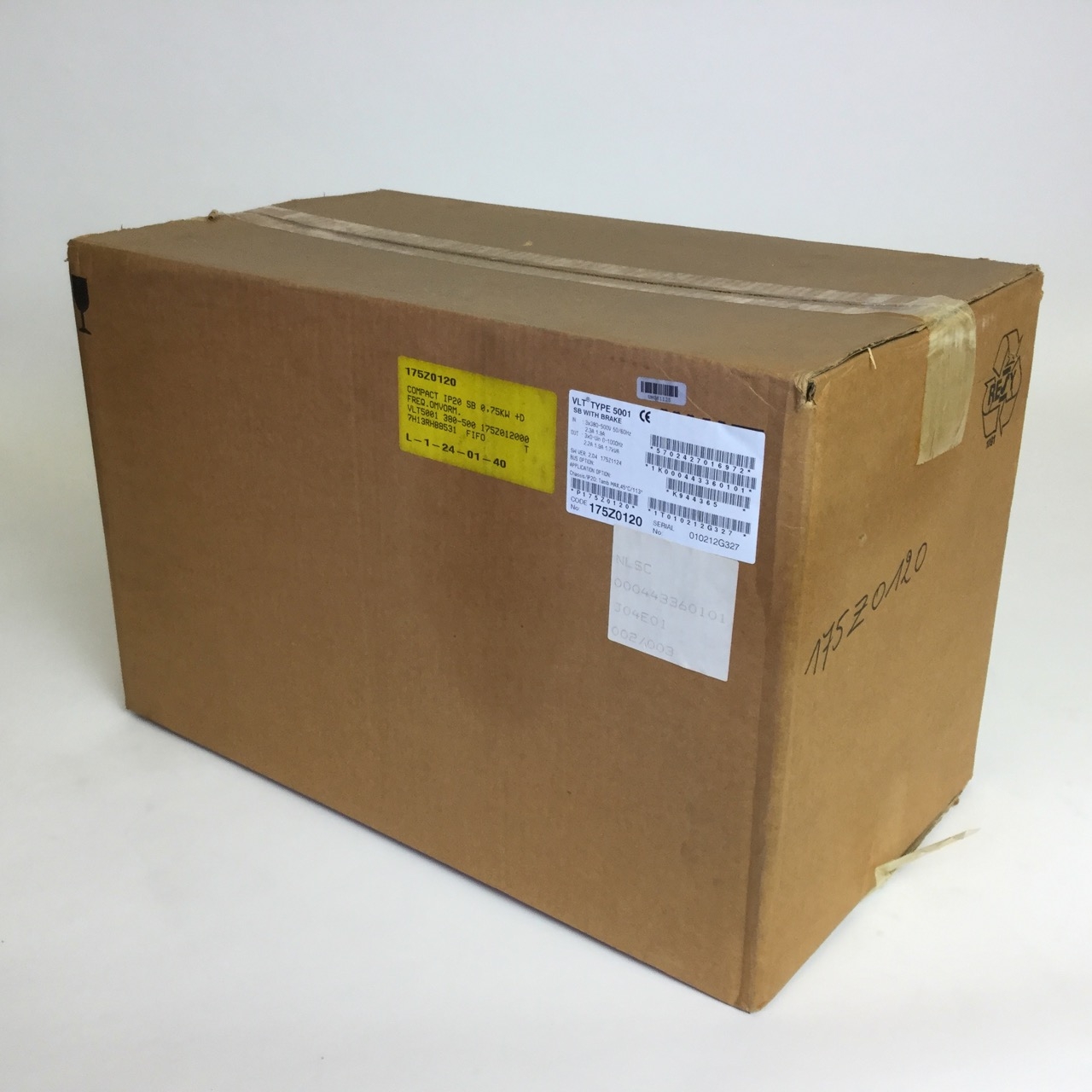 Danfoss 175Z0120 Variable Speed Drive VLT5001PT5C20SBR3DLF00A00 New NFP Sealed