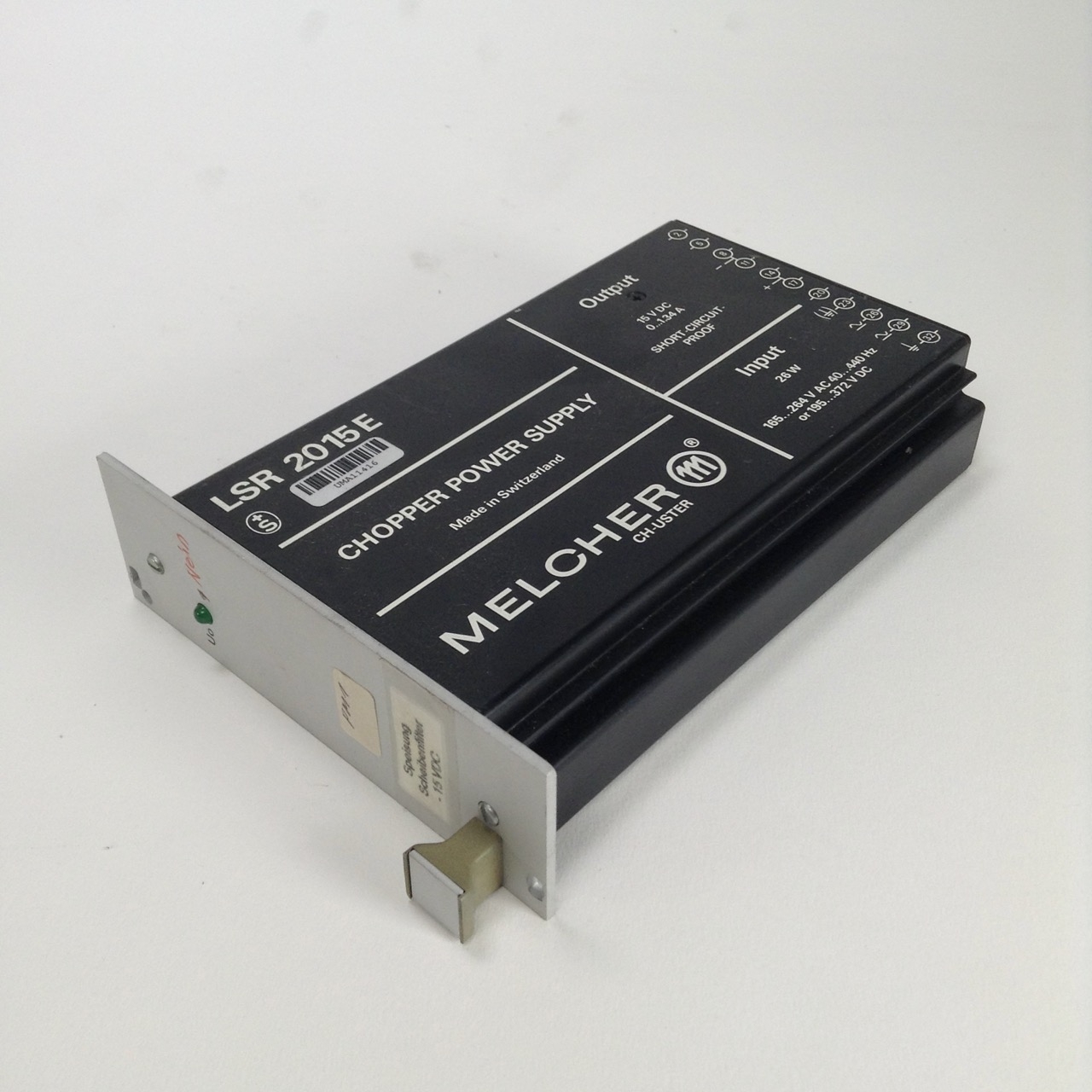Melcher LSR2015E-7 Chopper Power Supply Chopper-Netzteil 26W LSR2015E7 Used UMP
