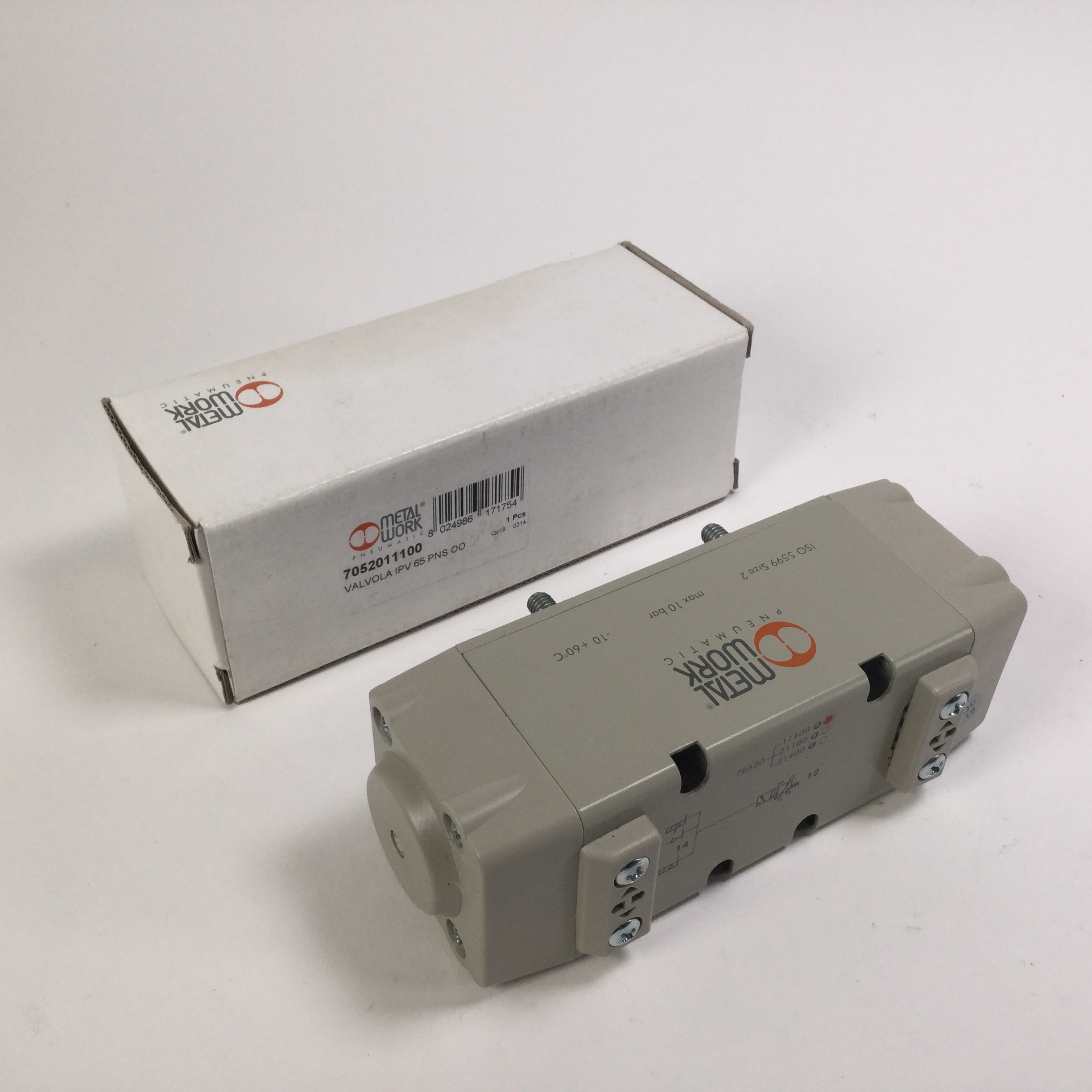 Metal Work 7052011100 Pneumatic Valve Ventil 10Bar New NFP