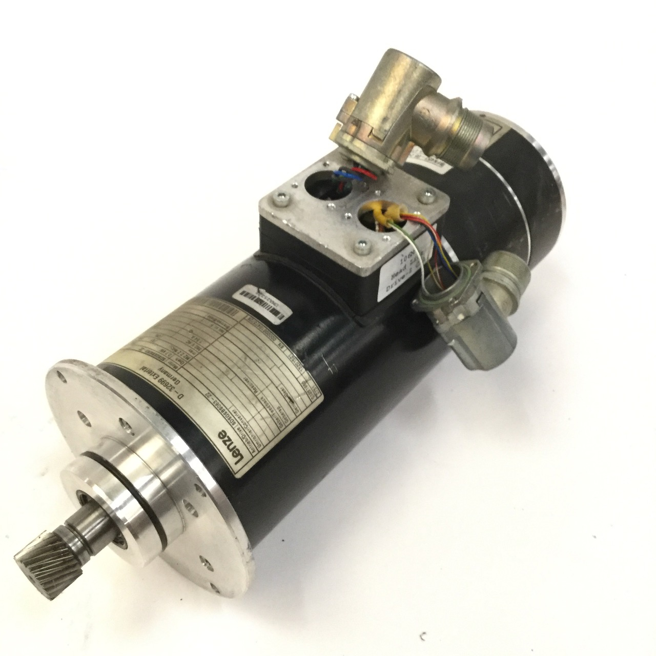 Lenze SDSGSBS063-22 Synchronous Motor Synchronmotor (screws missing) Used UMP