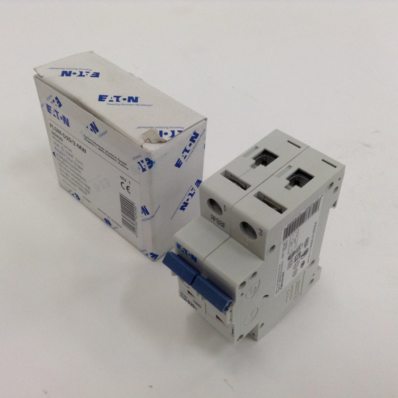 Eaton PLSM-D20/2-MW Miniature Circuit breaker New NFP