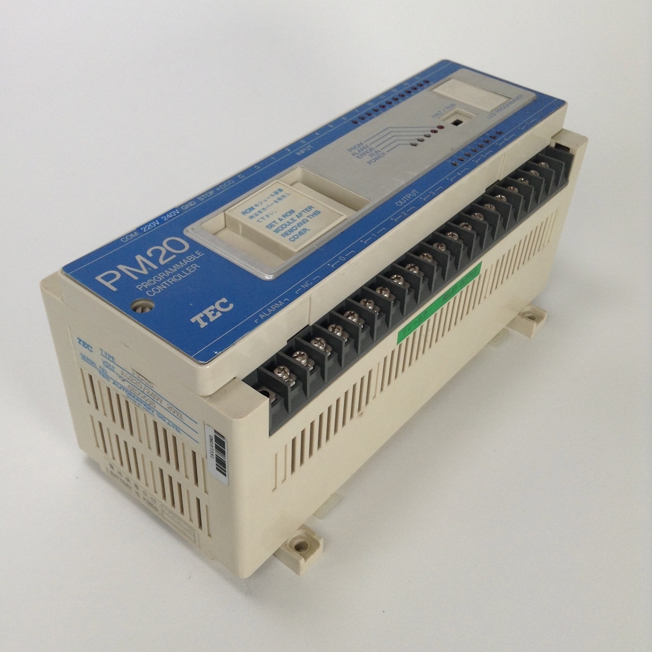 Tec Automation Co PM-20 Programmable Controller AC220/240V 20VA PM 20 Used UMP