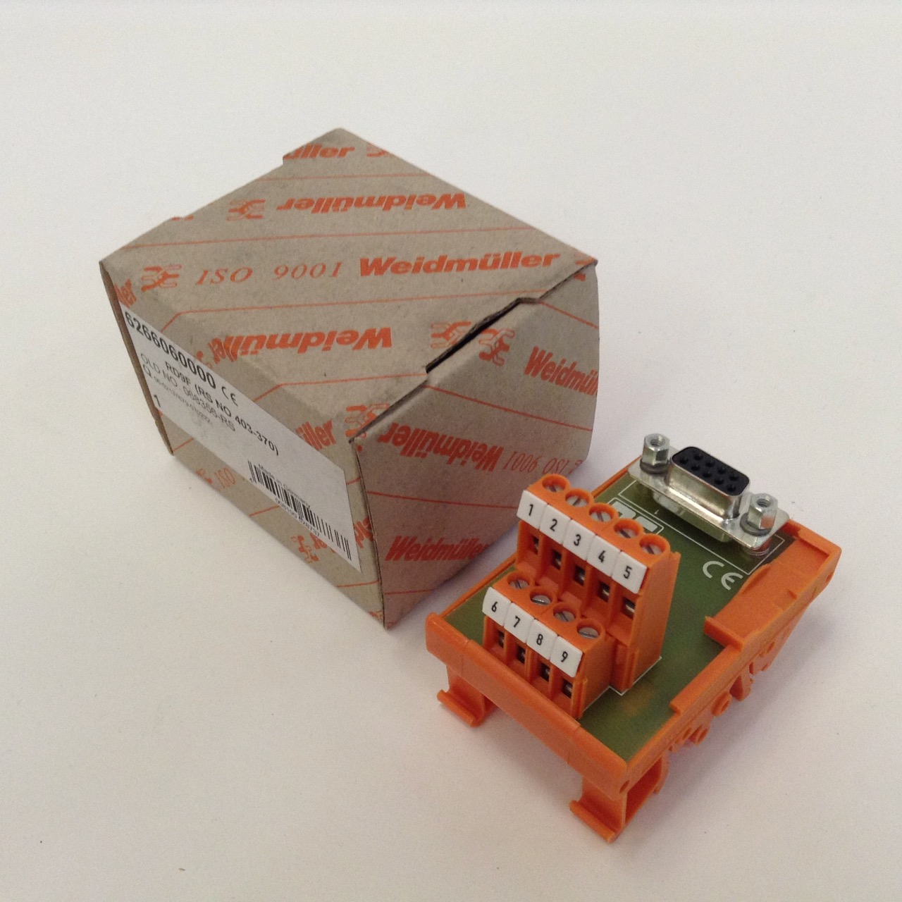 Weidmuller 6266060000 Connector New NFP