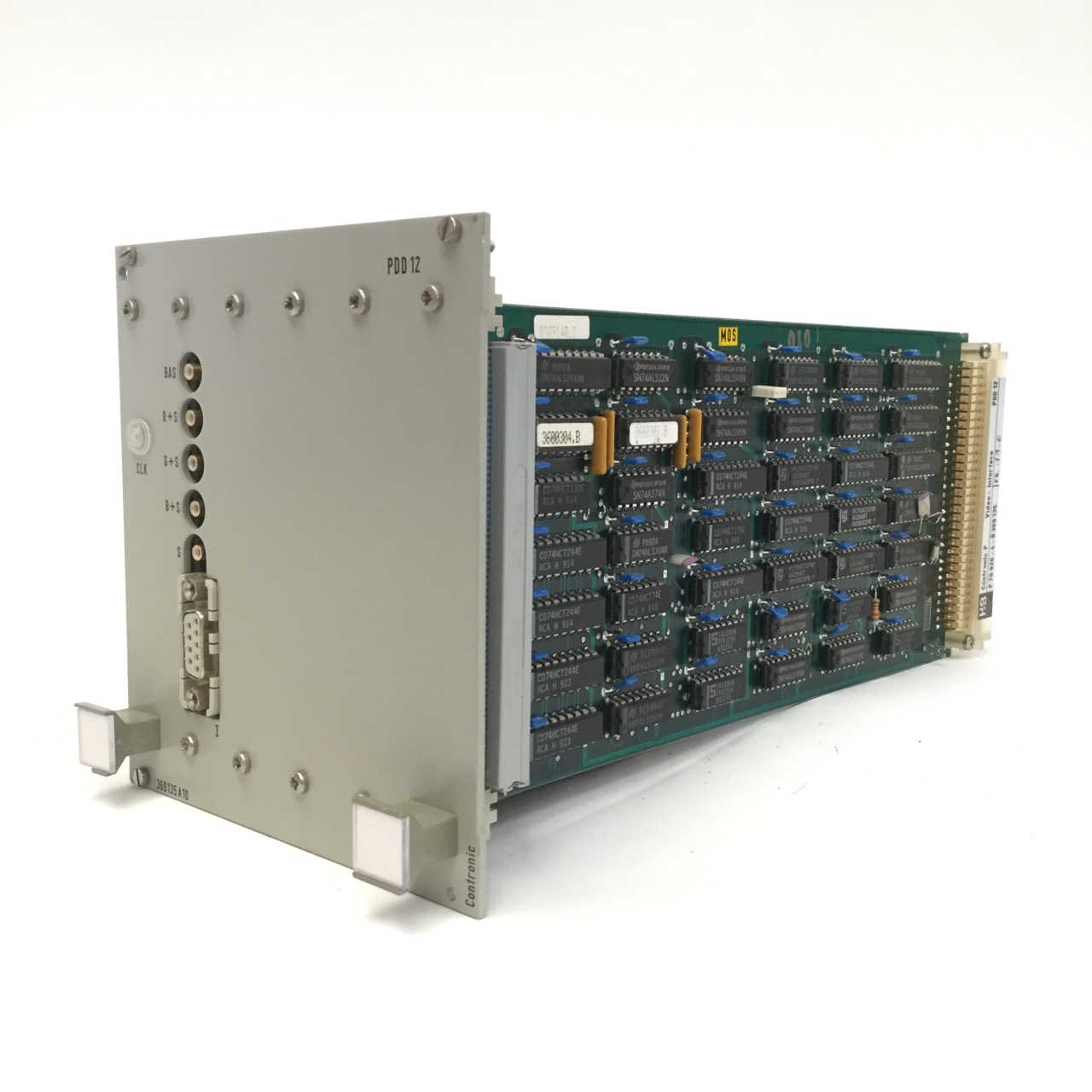 H&B PDD12 Contronic Video Interface Videointerface Used UMP