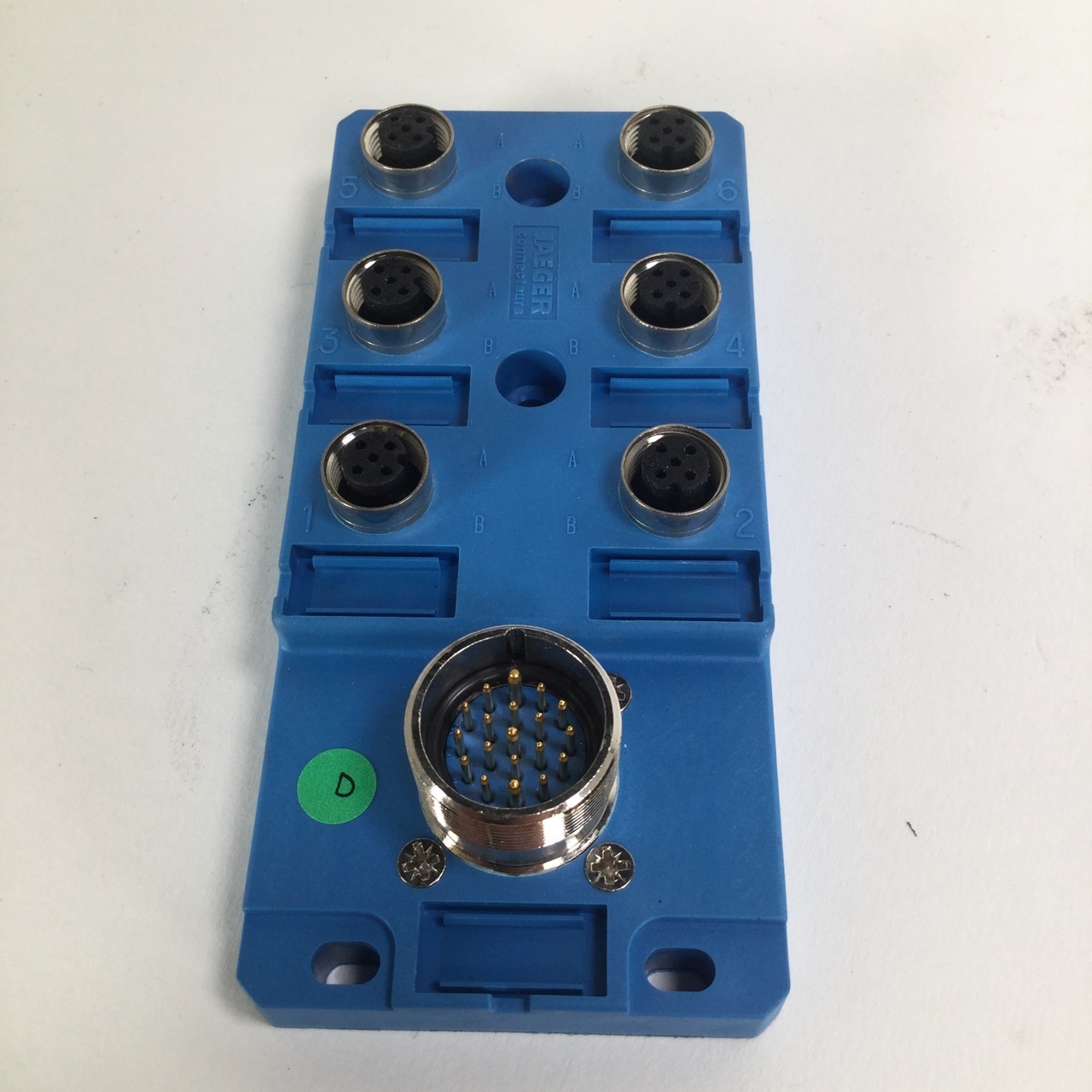 Jaeger REP6M2319SL detecteur box for sensor 6bases 6poles NEW NMP