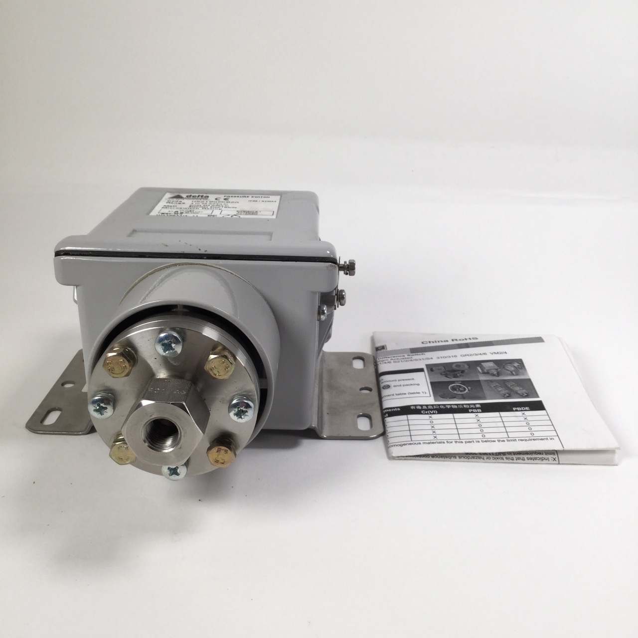 Delta Controls WS210GDK02A Pressure switch 4-24 lbf pmax 400lbf IP66 New NMP