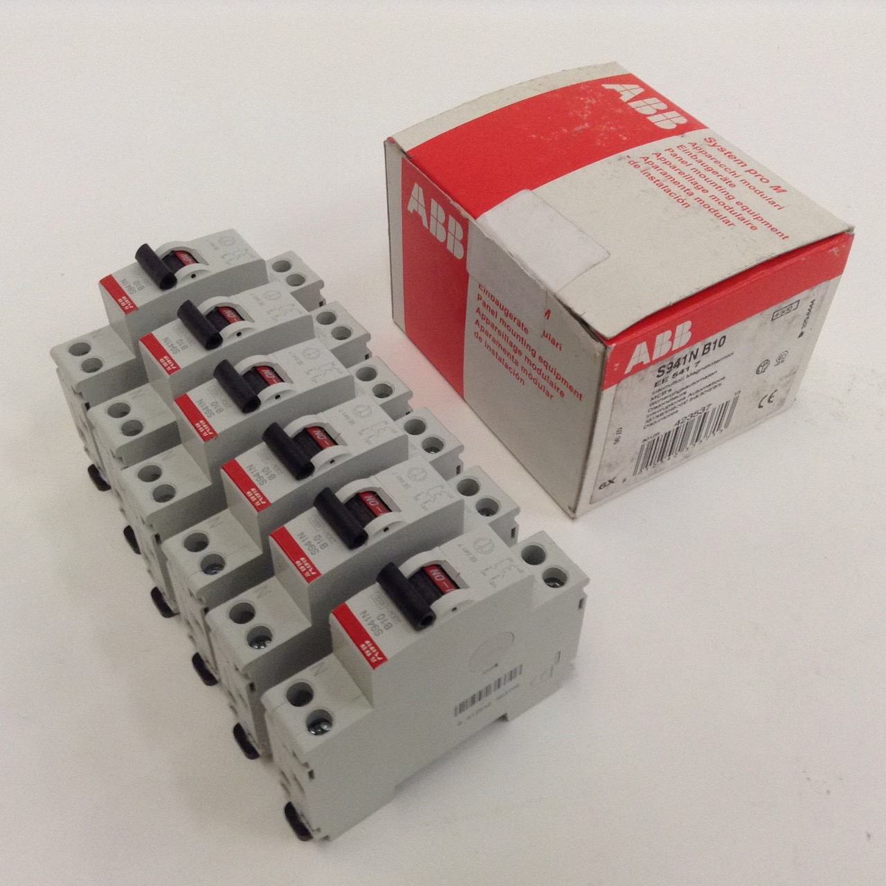 Abb S941NB10 Circuit Breaker EE 541 7 New NFP (6pieces)