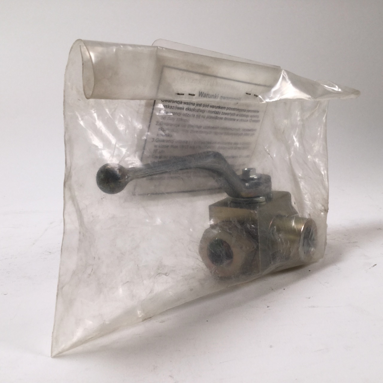 Ponar 3BKR-10LK 3-Way Ball Valve 3-Wege Kugelhahn New NMP