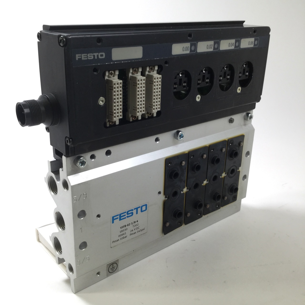 Festo VIFB-02-1/8-4 Busknoten Feldbus 10Bar Used UMP