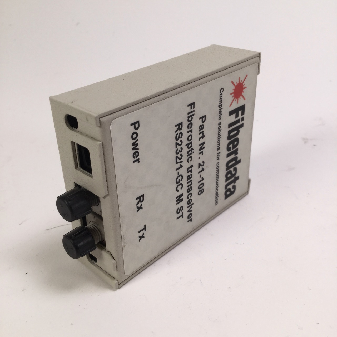 Fiberdata 21-108 Fiberoptic transceiver Used UMP