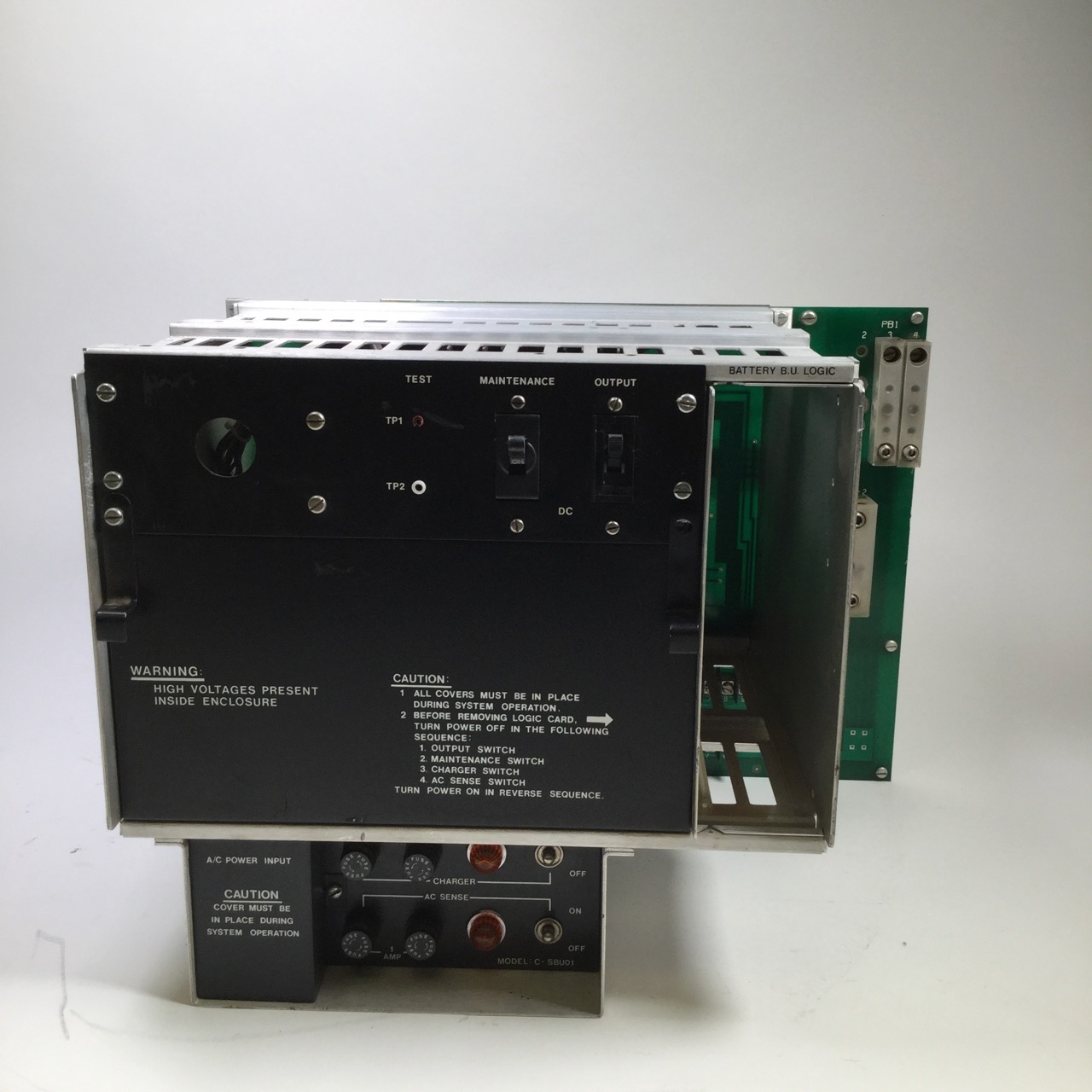 Honeywell C-SBU01 Rack Battery back-up file Used UMP