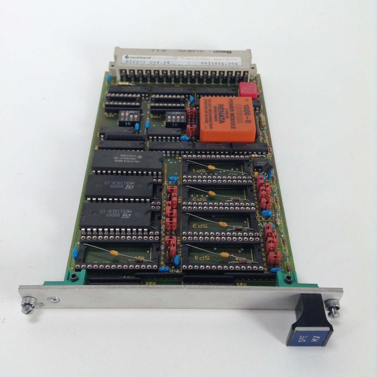 Leukhardt Systems MIX2-1-204.04 Platine Card MIX2 1 204.04 Used UMP