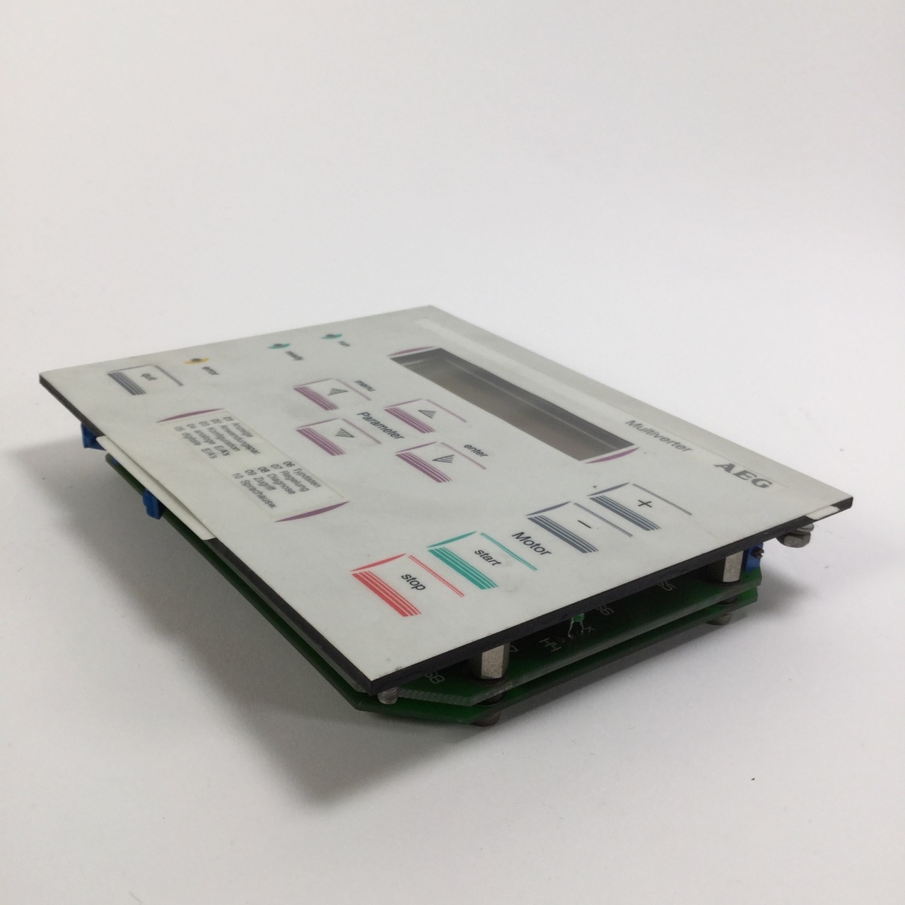 Aeg 029.148921 Operator Control Display Panel Monitor Used UMP