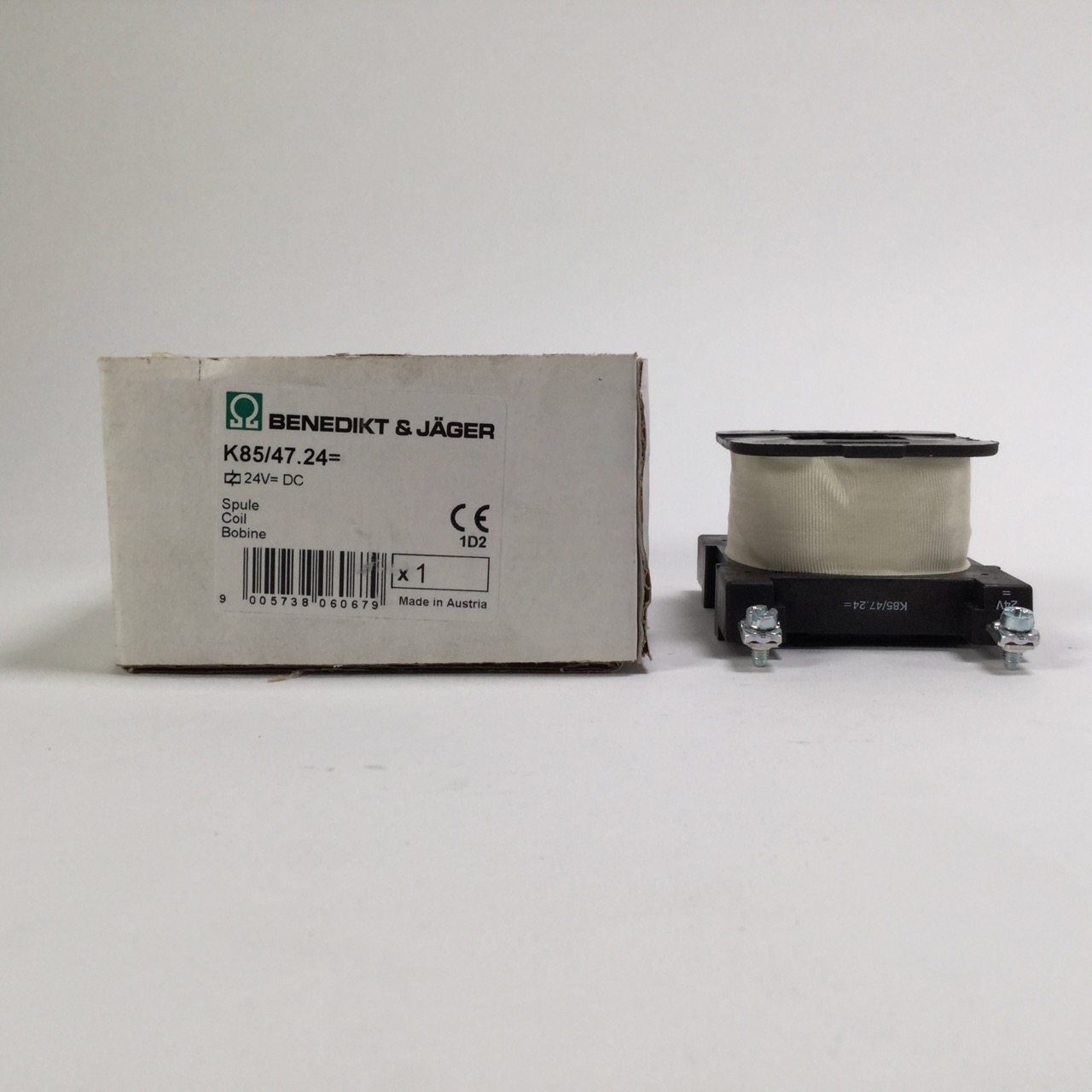 Benedikt & Jager K85/47.24 Coil Spule 24V New NFP