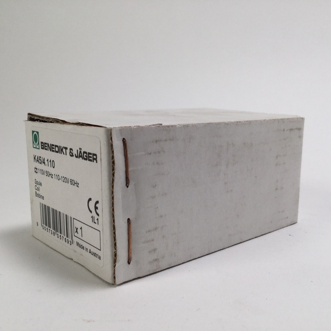 Benedikt&Jager K45/4.110 Coil 120V 60Hz New NFP Sealed
