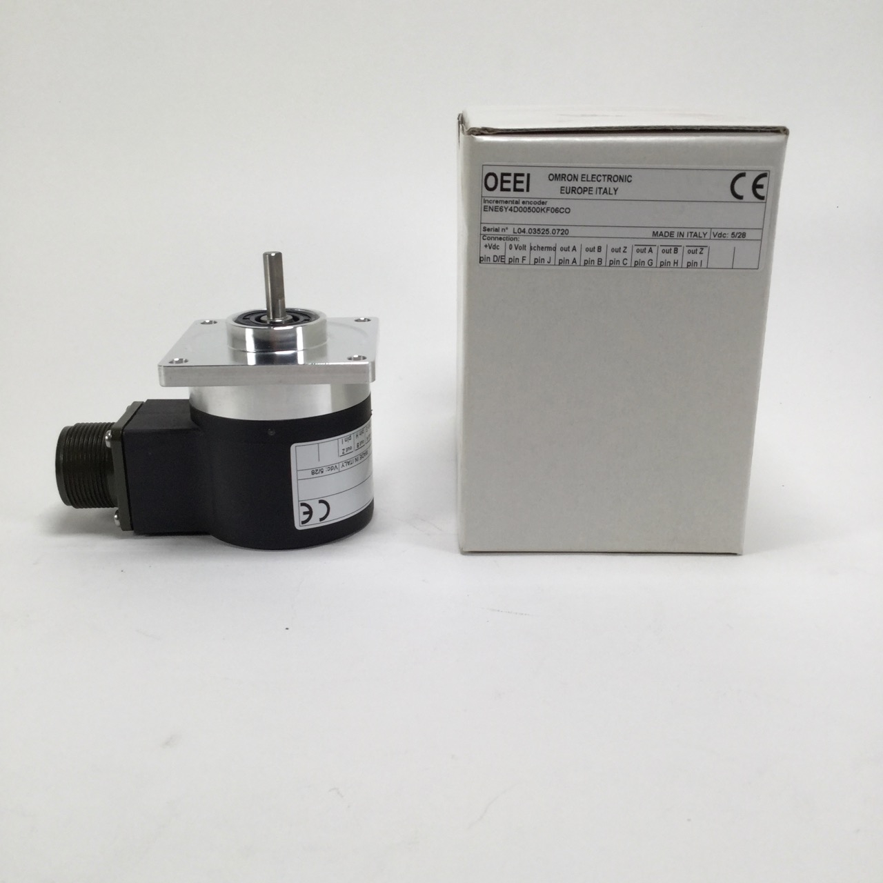 Omron ENE6Y4D00500KF06CO Incremental Encoder 28Vdc New NFP
