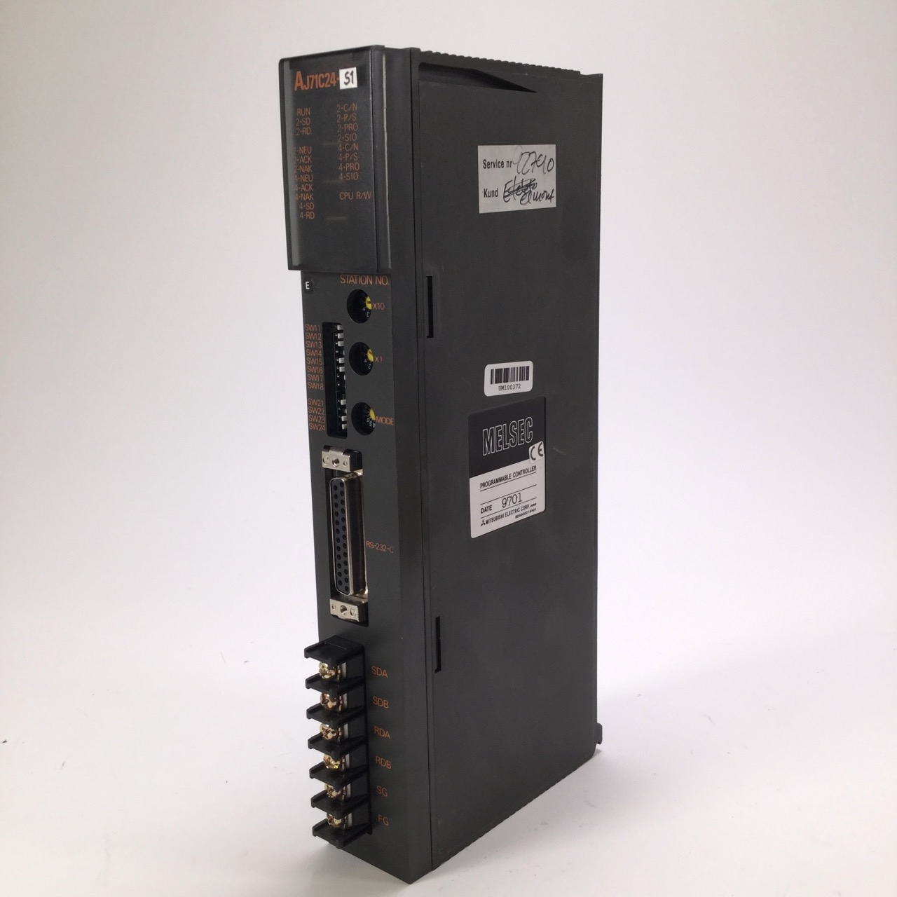 Mitsubishi AJ71C24-S1 Servo Driver Used UMP