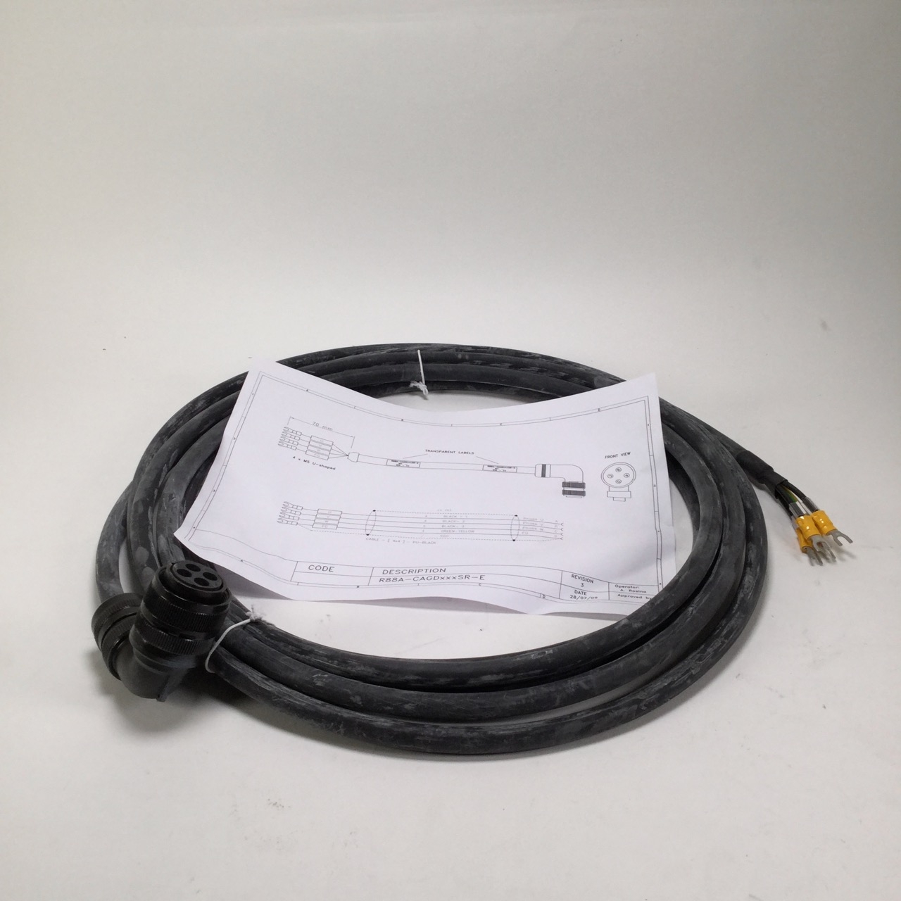 Omron R88A-CAGD006SR-E Power Cable New NFP