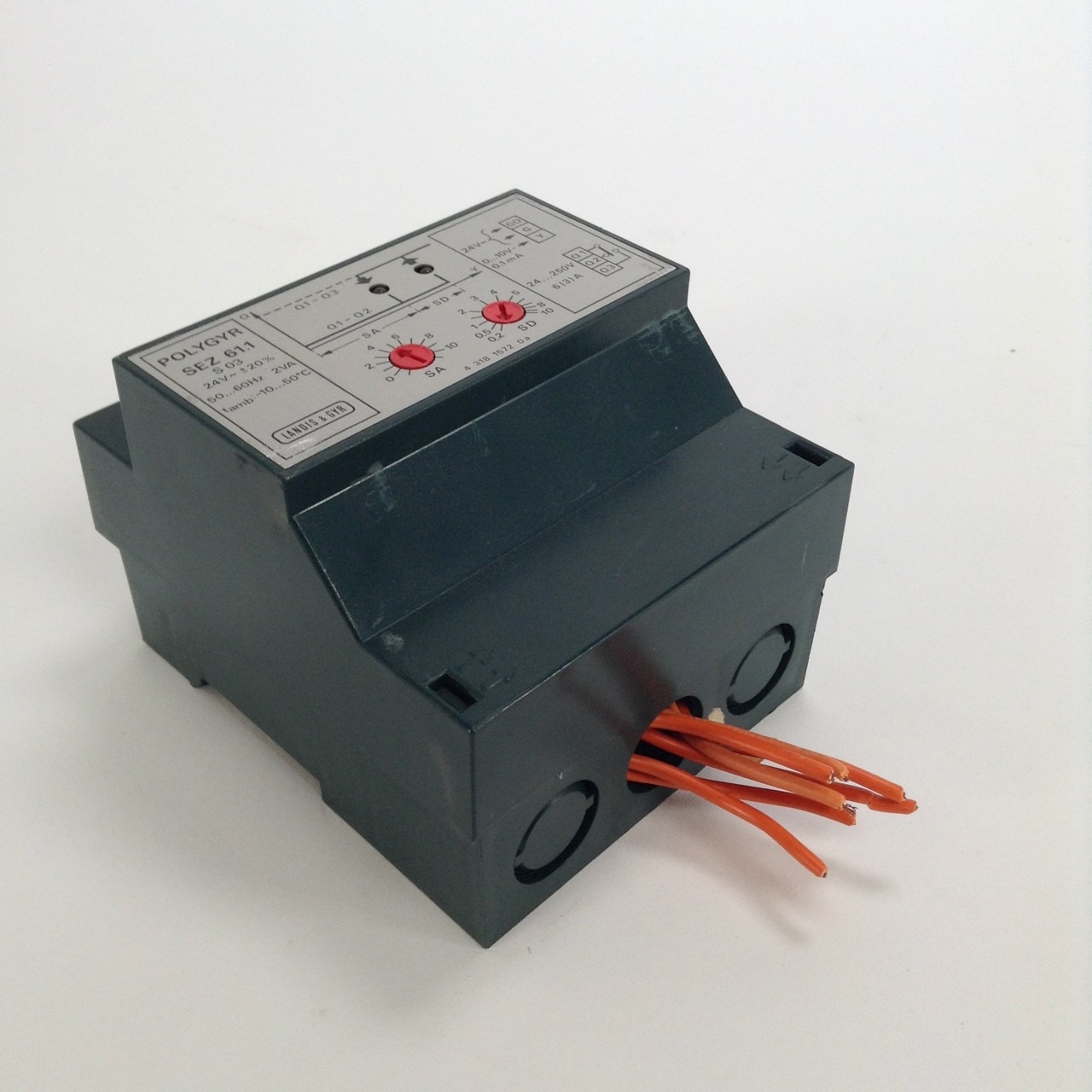 Landis & Gyr SEZ61.1 Two Point Controller Zweipunktregler SEZ611 Used UMP