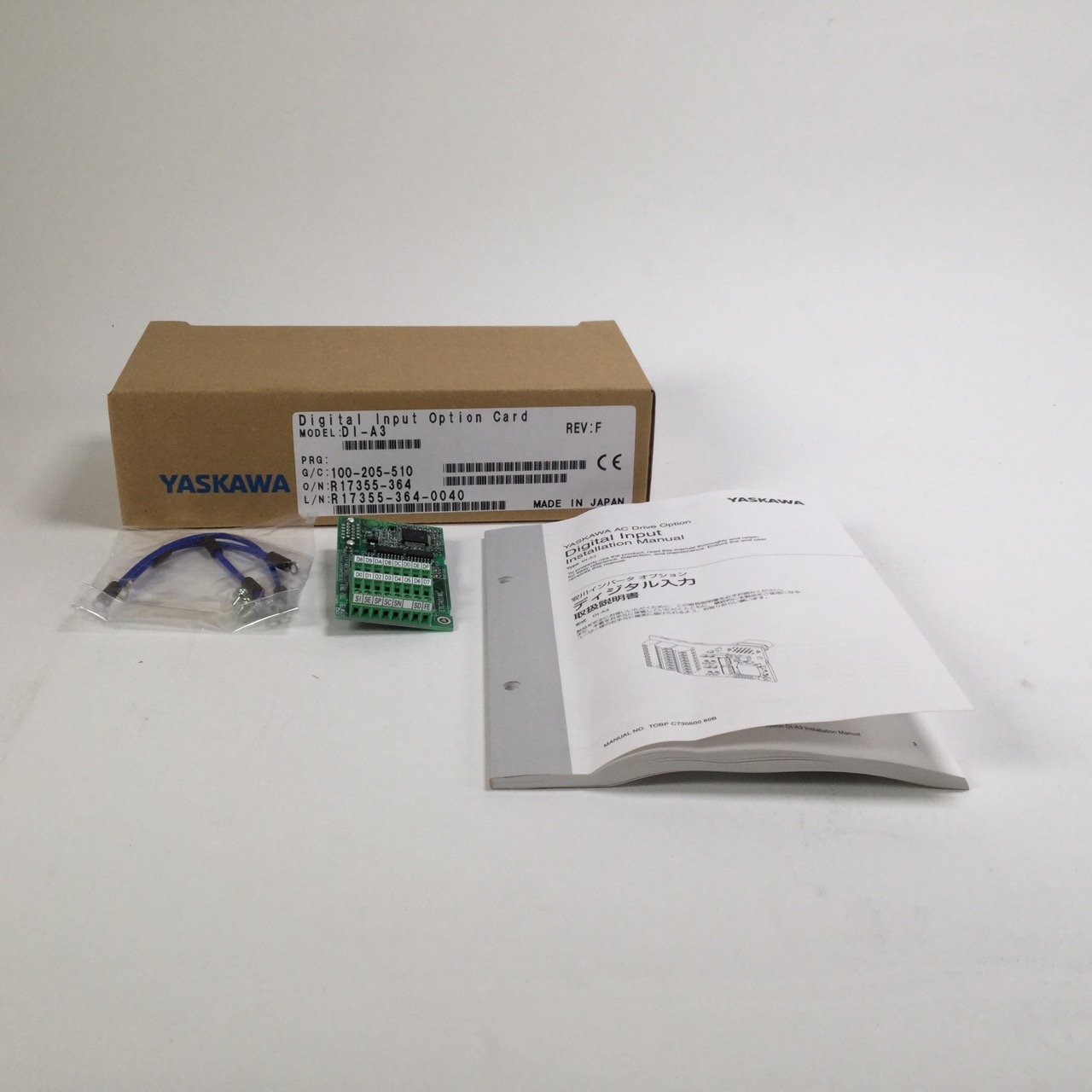 Yaskawa DI-A3 Digital Input Option Card New NFP