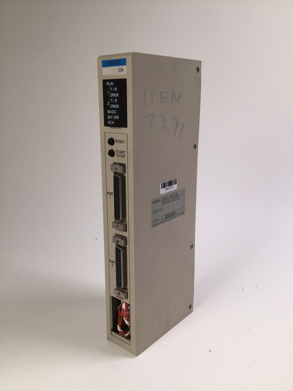 Omron C500-ASC01 ASCII Basic Module Card Basic Modul Karte Used UMP