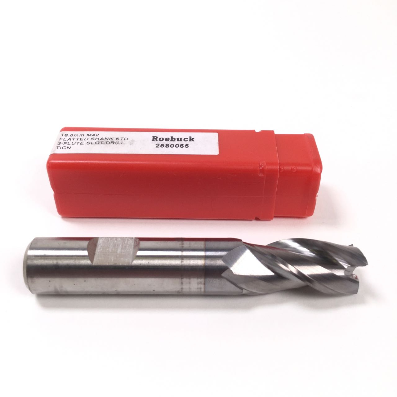 Roebuck 2580065 flatted shank slot drill 16.0mm M42 New NFP