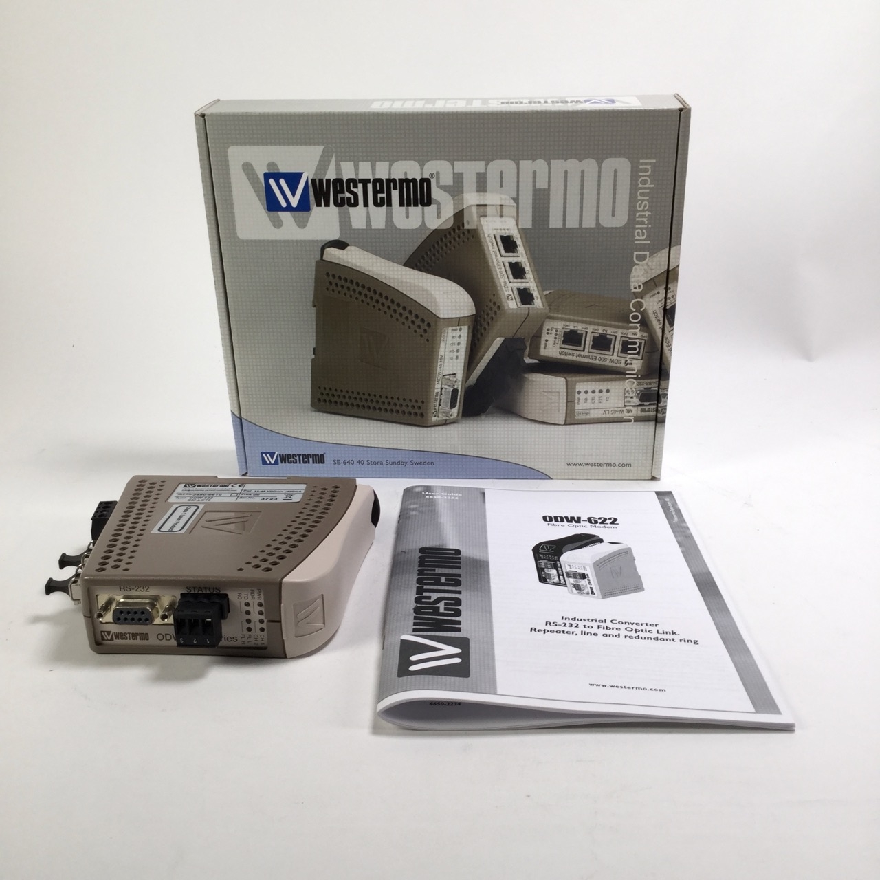 Westermo 3650-0610 ODW-622-SM-LC15 Point-to-Point Fibre Converter New NFP