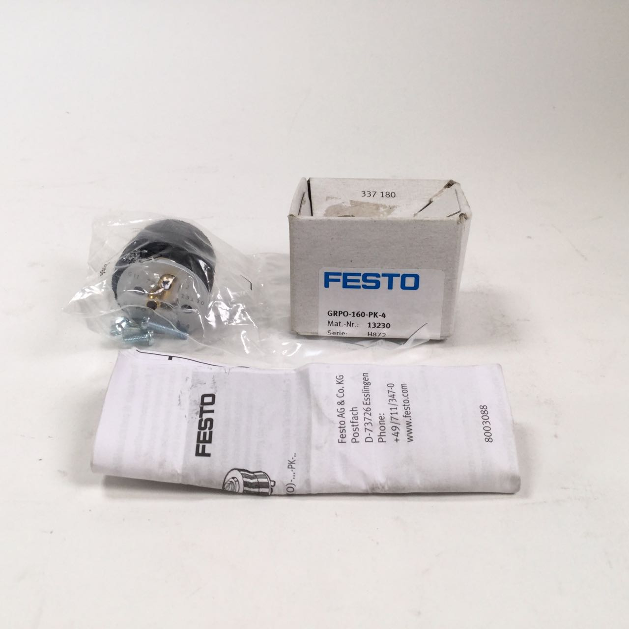 Festo GRPO-160-PK-4 Precision flow control valve 13230 H872 New NFP