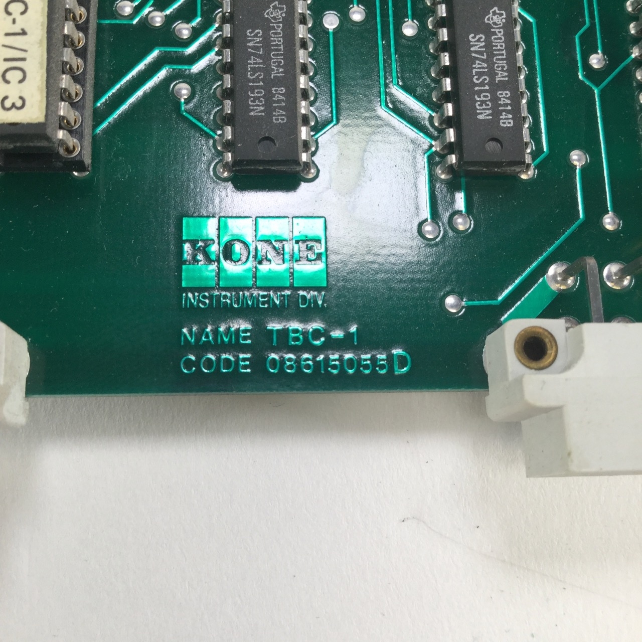 Kone Instrument Division 08615055 D TBC-1 PLC Board UMP