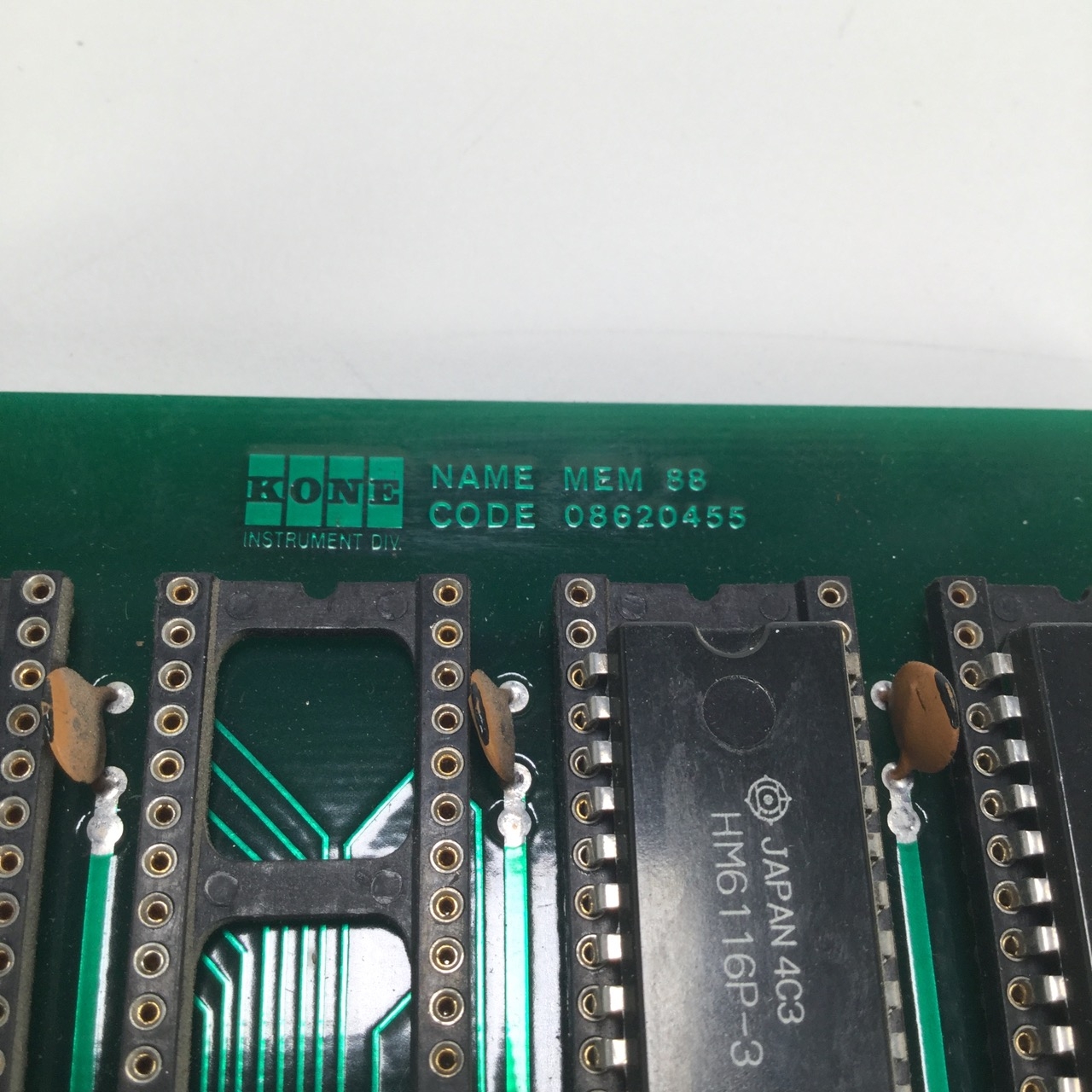 Kone Instrument Division MEM-88 08620455 PLC Board UMP