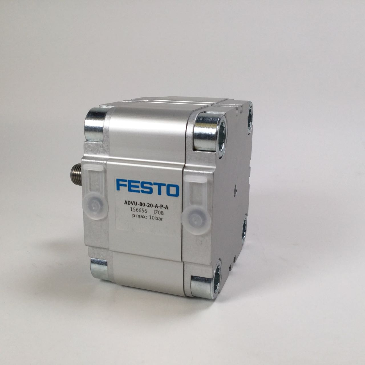 Festo ADVU-80-20-A-P-A Cylinder Bore 80mm Stroke 20mm 156656 New NMP