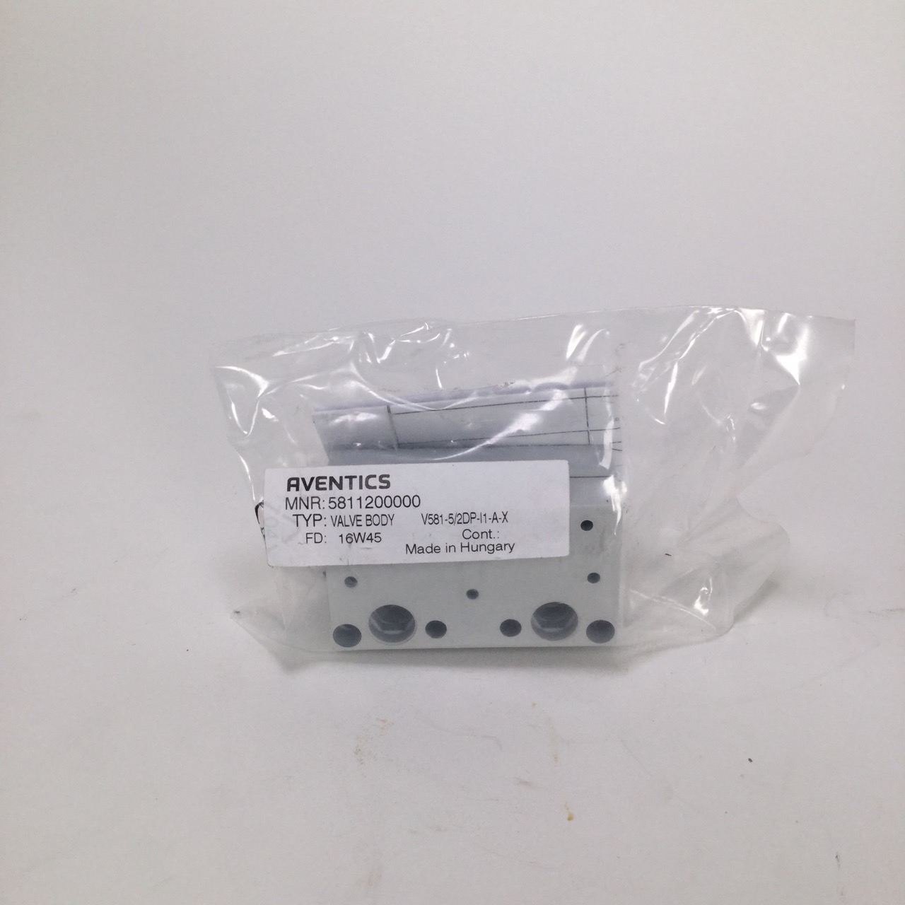 Aventics 5811200000 Valve Baseplate Ventil New NFP Sealed