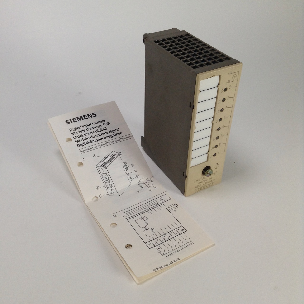 Siemens 6ES5431-8MD11 Simatic S5 Digital Input Eingangsmodul New NFP