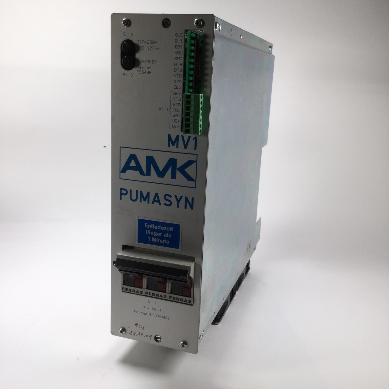 Amk Pumazyn MV1-0 Supply Module Versorgungs Module Used UMP