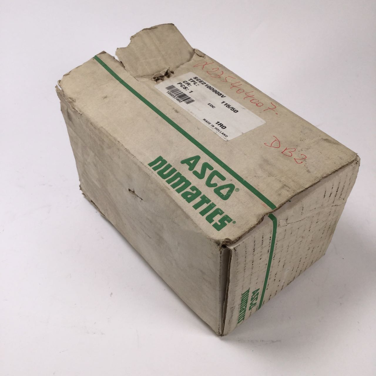 Asco Numatic SCE210D008V 2 way solenoid valve ventil New NFP