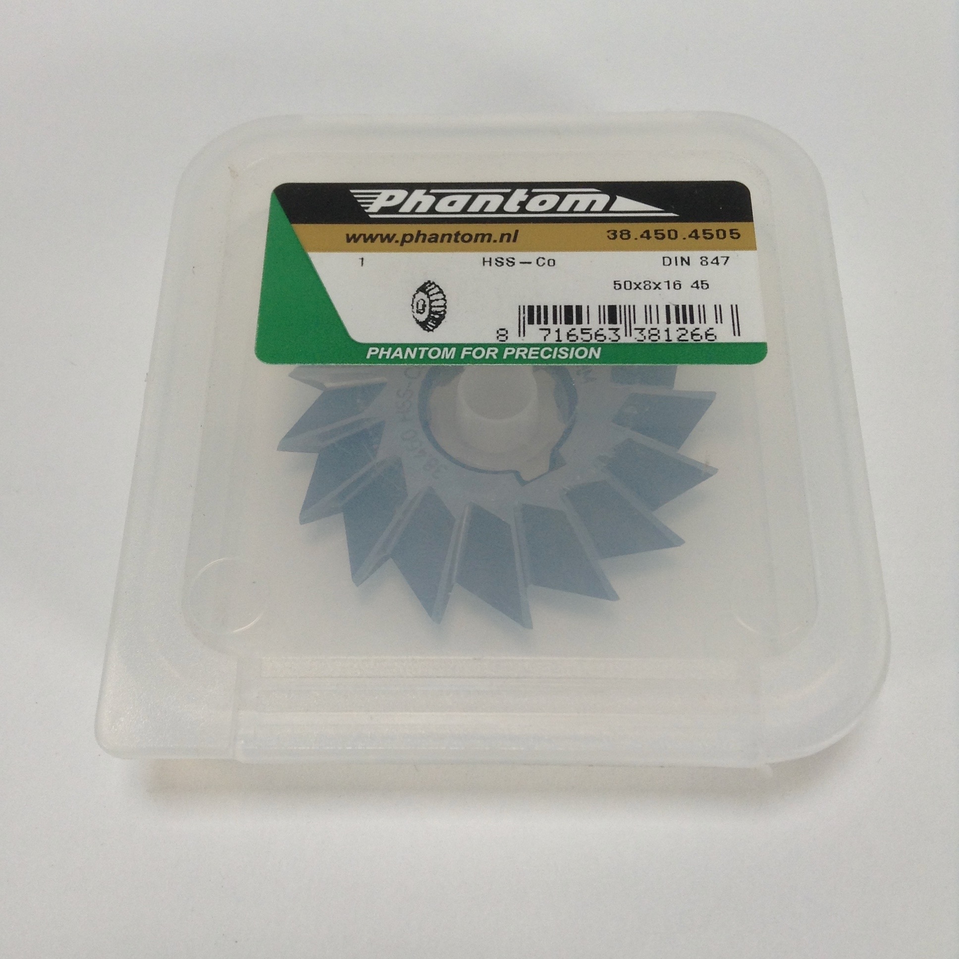 Phantom 38.450.4505 Milling Fräsen HSS-CO 38.450 DIN847 NEW NFP