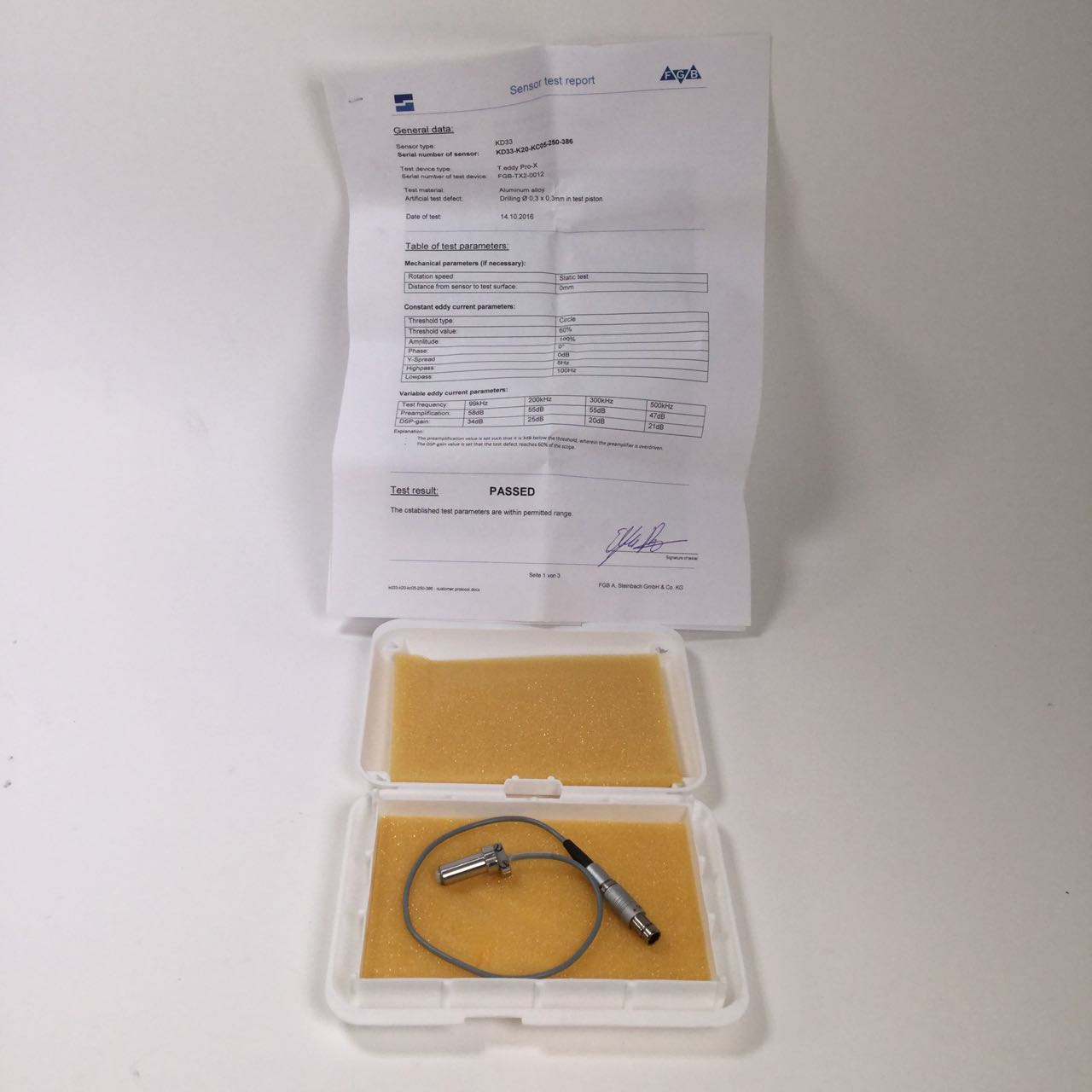 Fgb KD33-K20-KC05-250-386 Linear drive New NFP