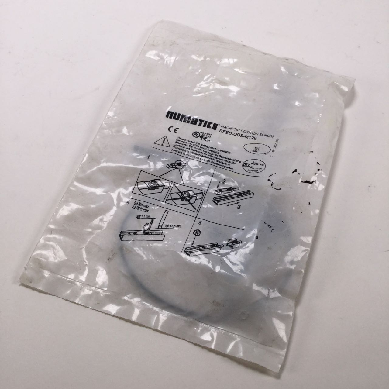 Numatic REED-QDS-M12E Position detectors New NFP Sealed