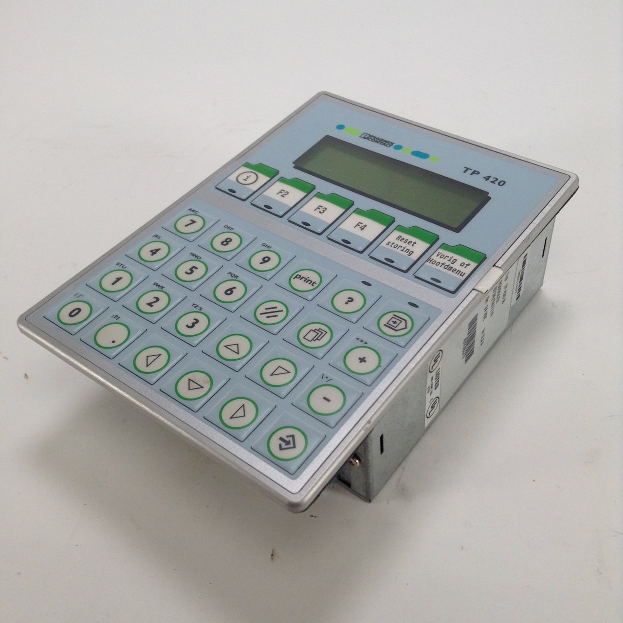 Phoenix Contact 2712024 Text panel TP 420 IB Used UMP