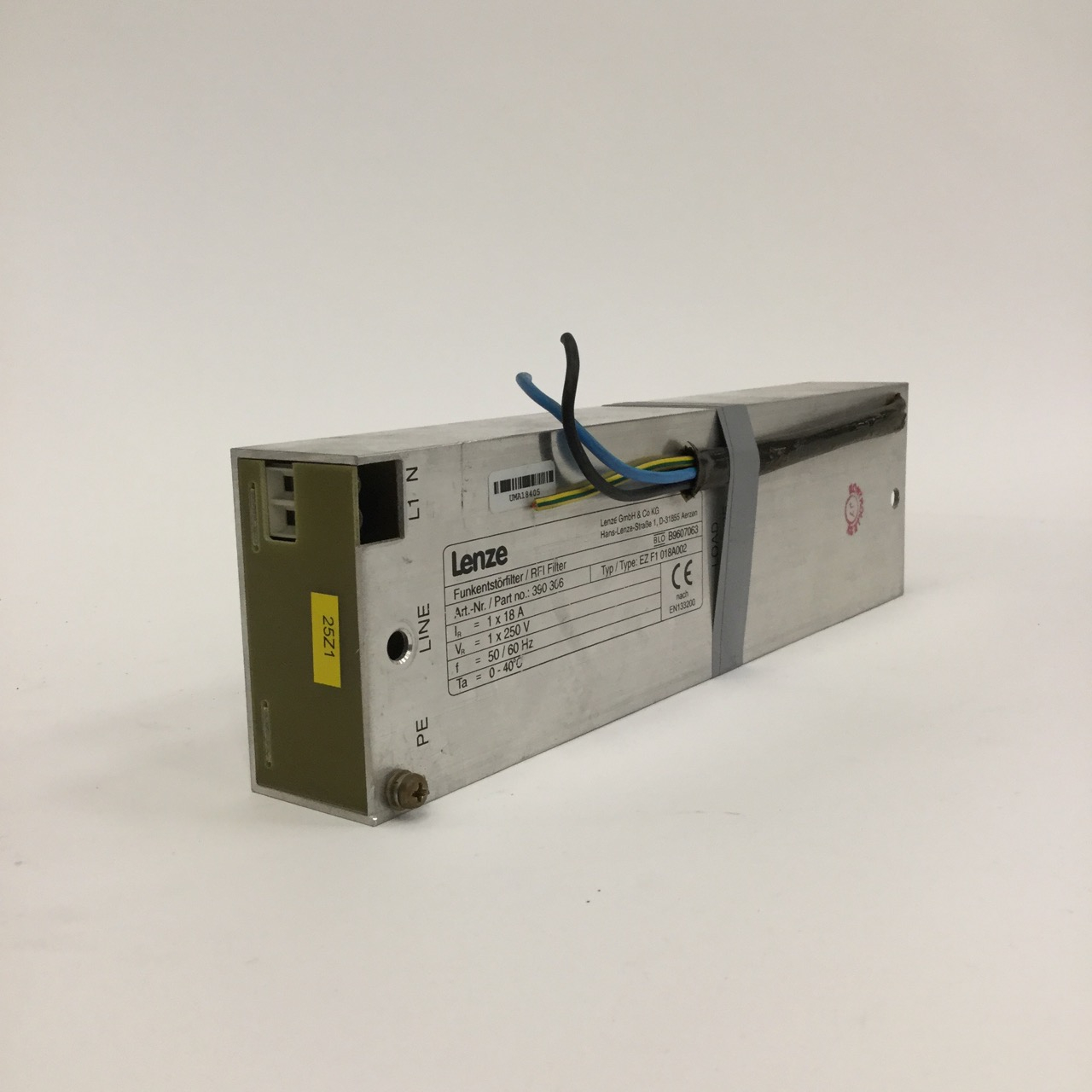 Lenze EZF1018A002 RFI Filter funkentstorfilter Used UMP