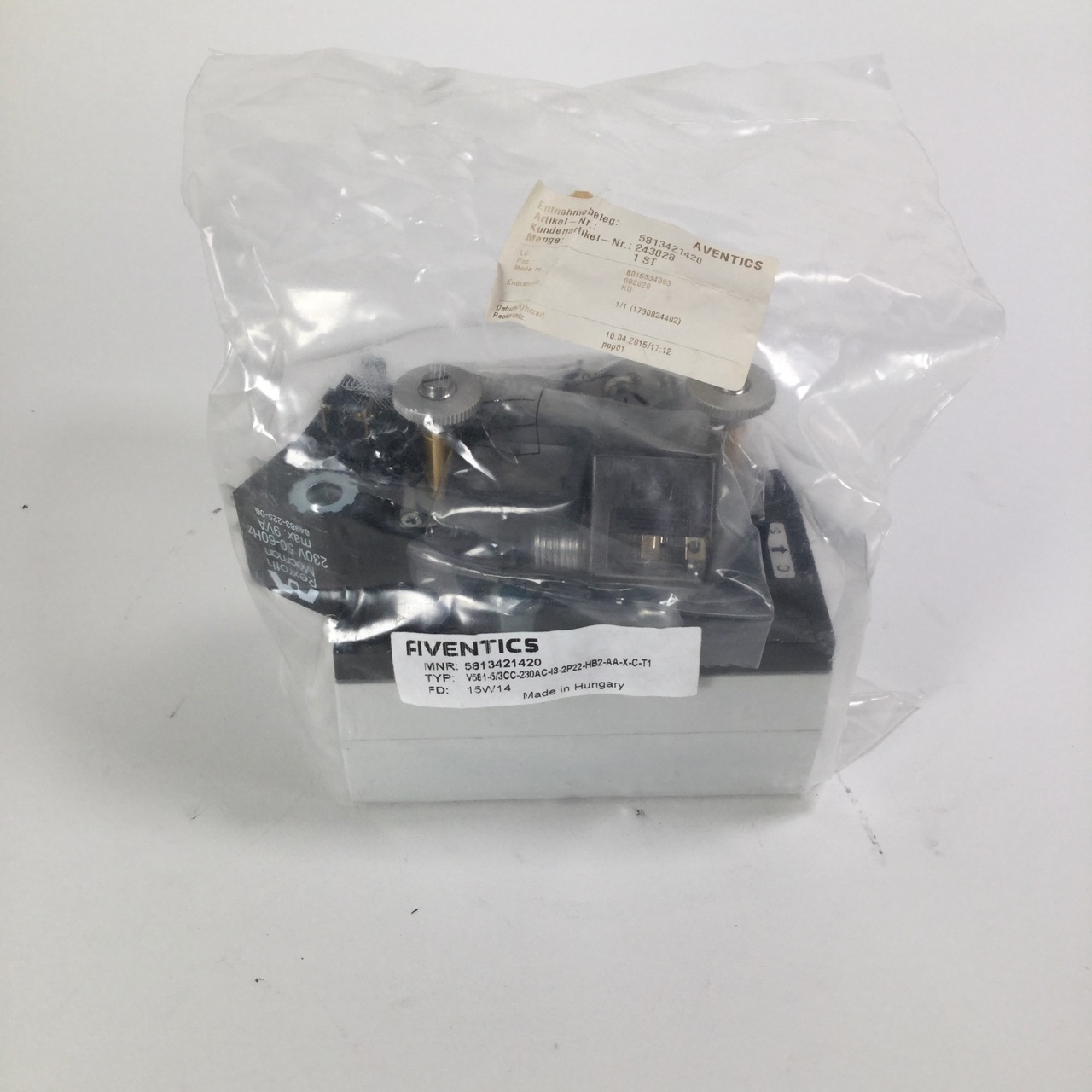 Aventics 5813421420 Reversing Valve Ventil New NFP Sealed