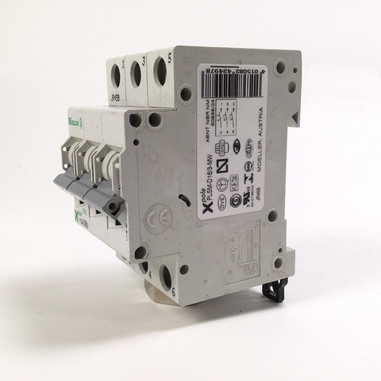 Moeller PLSM-D16/3-MW Miniature Circuit Breaker 3-pole New NMP