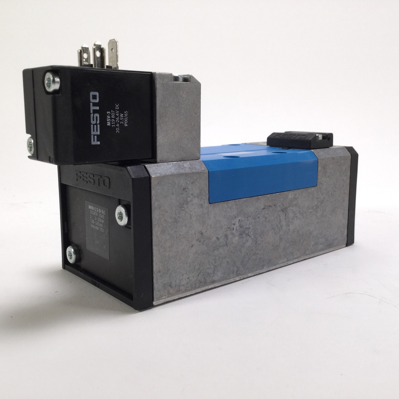 Festo MVH-5/2-D-3-C Solenoid Valve Magnetventil 10Bar New NFP