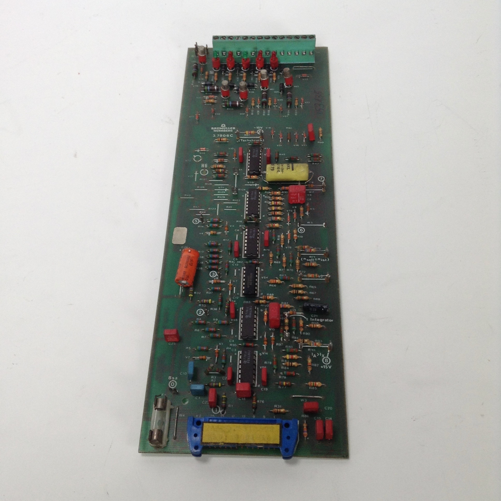 Baumuller 3.7806C PLC board PC card Platine circuit board Used UMP