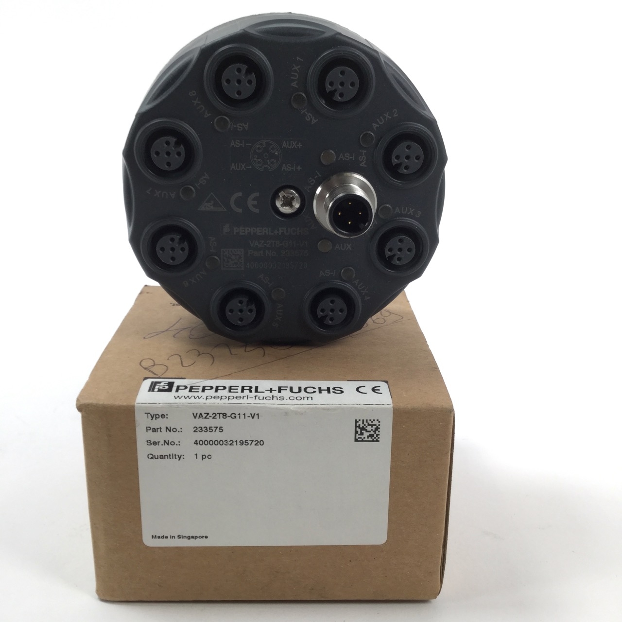 Pepperl+Fuchs VAZ-2T8-G11-V1 AS-Interface splitter box New NFP