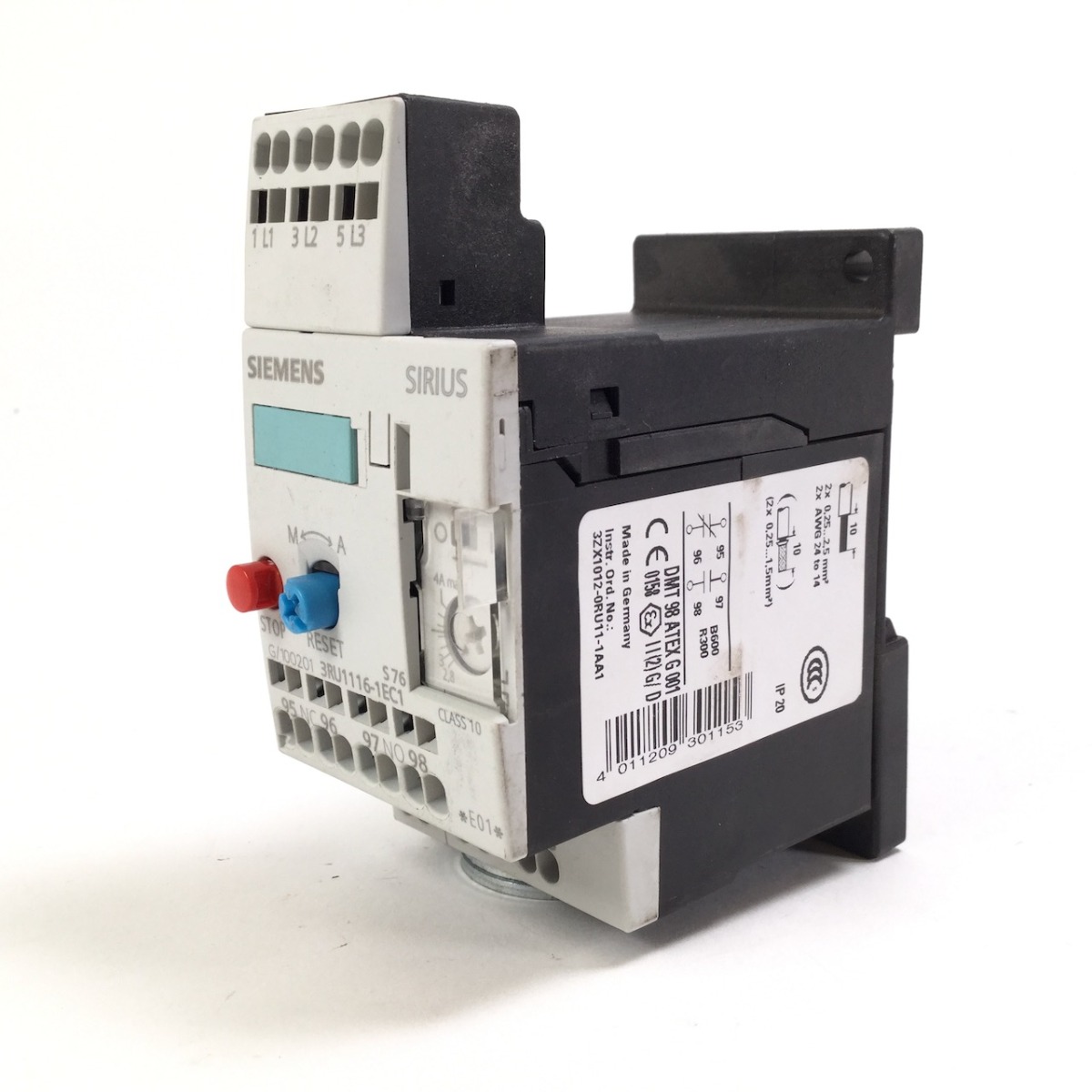 Siemens 3RU1116-1EC1 Overload Relay 2.8 New NMP