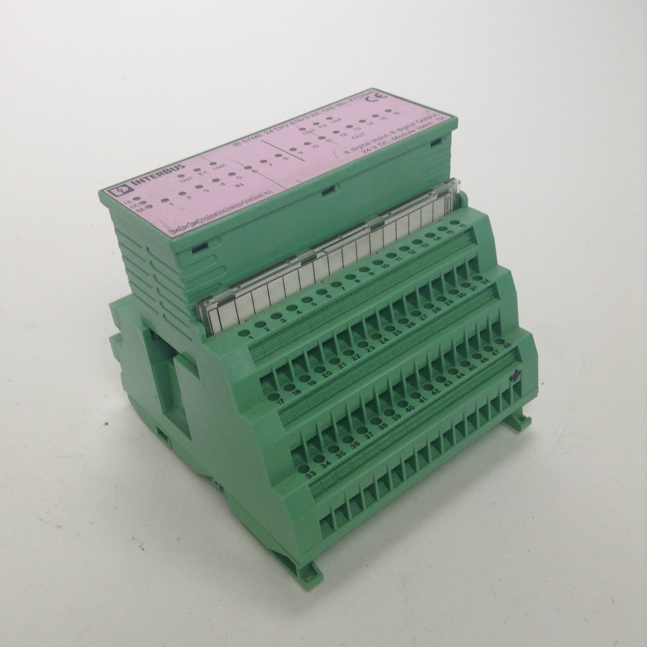 Phoenix Contact 2753708 interbus I/O module IBST24DIO8/8/3-2A Used UMP