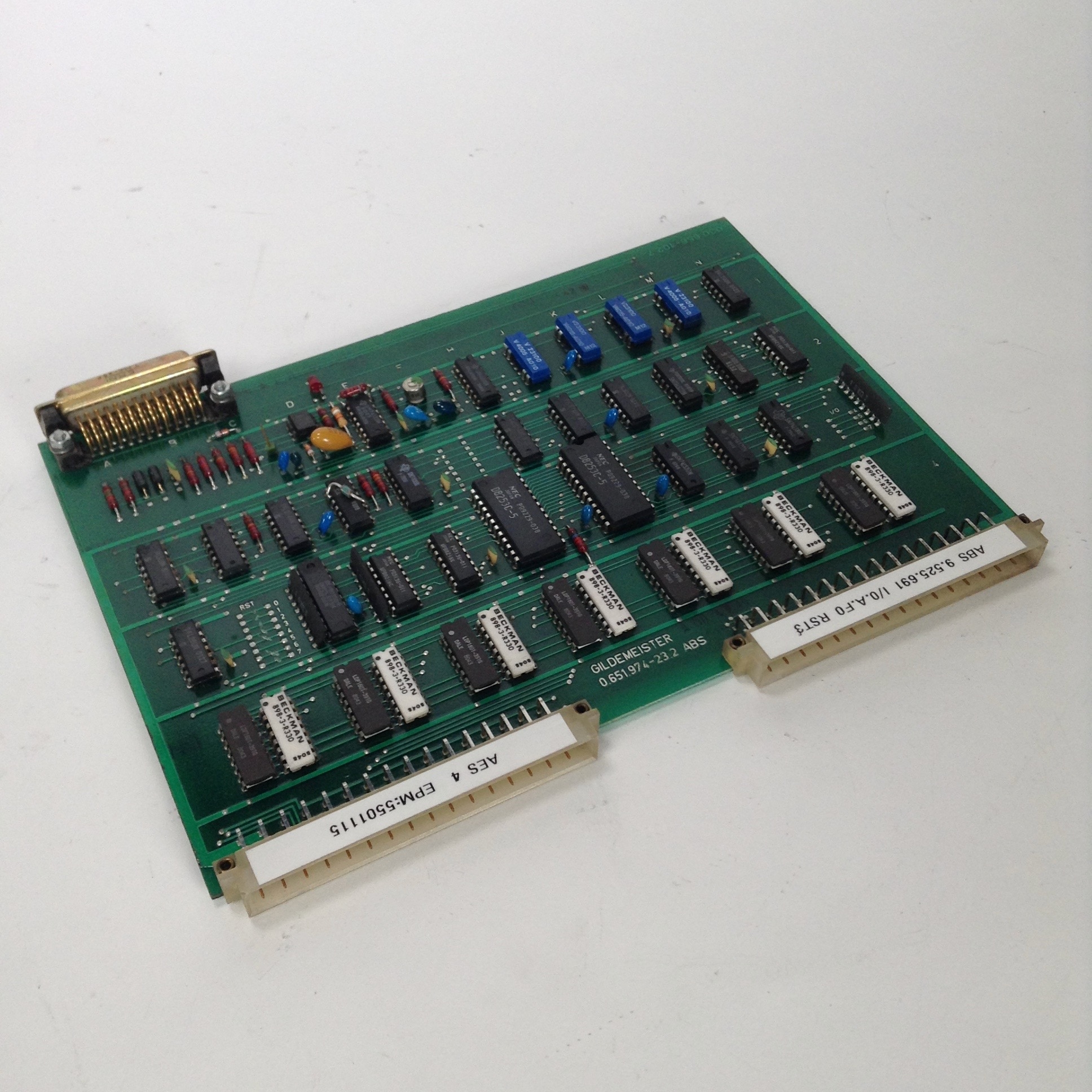 Gildemeister 0.651.974-23.2 Platine PLC board ABS AES 4 9525691 NEW NFP